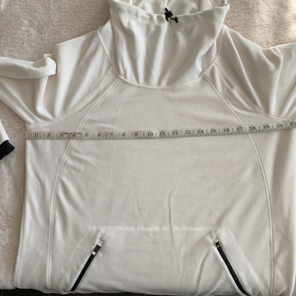 Calvin Klein Women’s XL Cowl Hoodie  off white - Picture 11 of 14